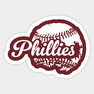 Phillies Baseball Sticker